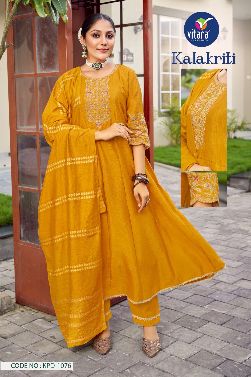 Kalalriti Long Anarkalli Readymade Suits Catalog